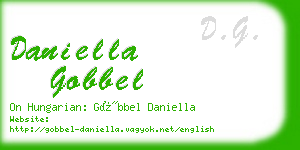 daniella gobbel business card